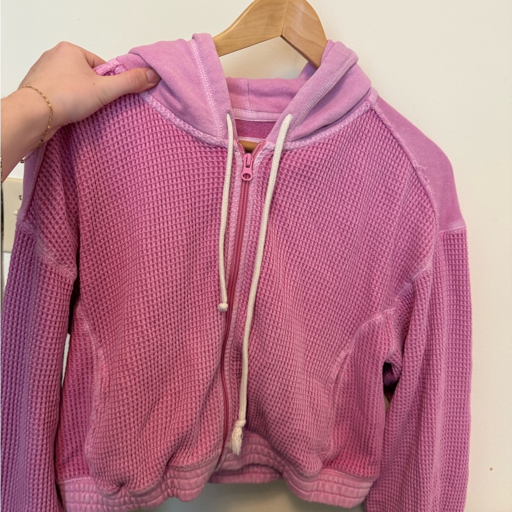 Aerie pink Hooded Women's Top